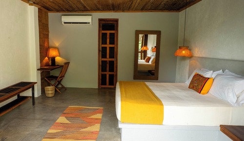 Habitación doble, vistas al jardín