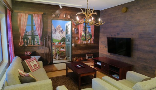 Apartamento familiar, sauna