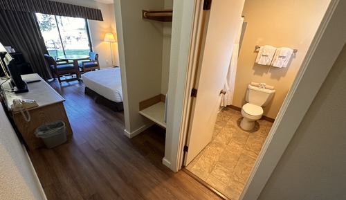 Habitación, 1 cama de matrimonio, vistas al río