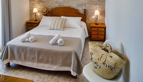 Habitación doble, terraza, vistas al mar