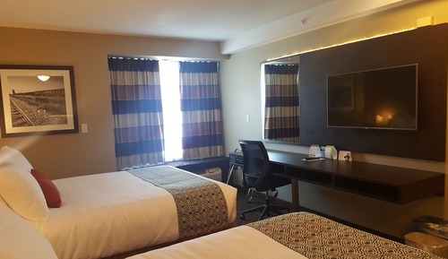 Habitación Business, 2 camas de matrimonio, no fumadores