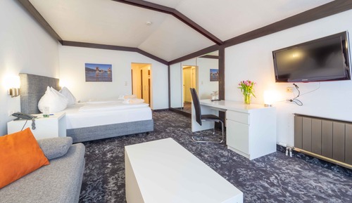 Habitación Deluxe doble, no fumadores, junto al lago