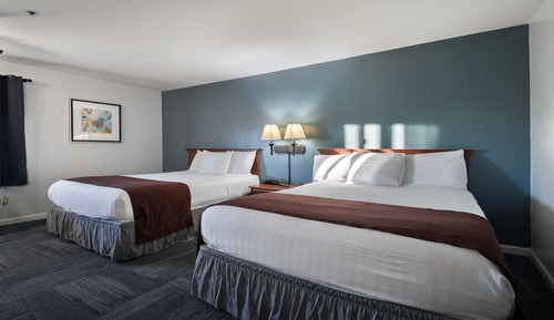 Suite estudio Deluxe, 2 camas de matrimonio, no fumadores