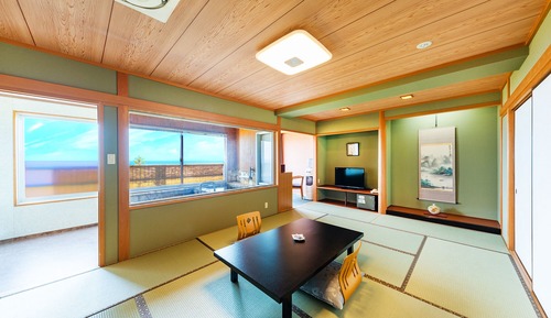 Habitación superior, vistas al mar