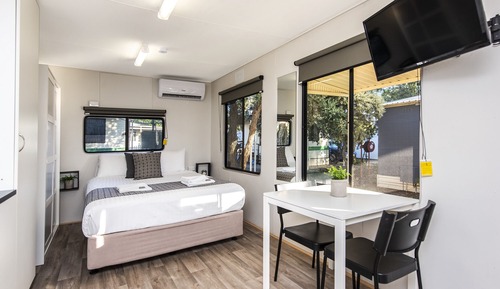 Cabaña económica, 1 habitación, no fumadores, baño compartido (Pet Friendly)