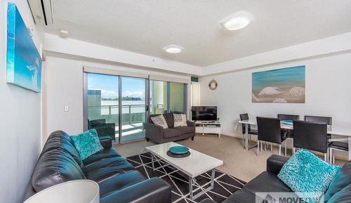 Apartamento estándar, 2 habitaciones, vistas parciales al mar