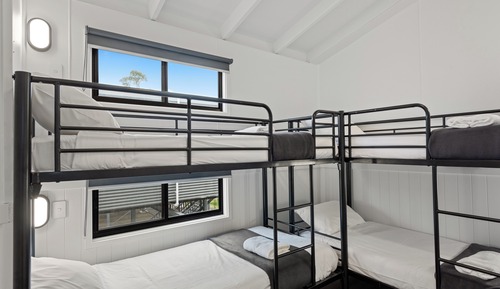 Cabaña Deluxe, 3 habitaciones, junto al lago (Sleeps 8)