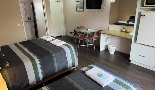 Habitación estándar, no fumadores, balcón (Downstairs Motel Twin)