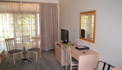 Habitación superior, vistas al parque, en la zona del jardín