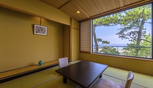 Habitación triple estándar, vistas a la playa (Japanese-Style)