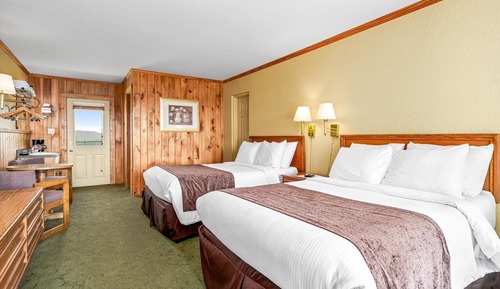 Habitación Deluxe, 2 camas dobles, vistas a la montaña