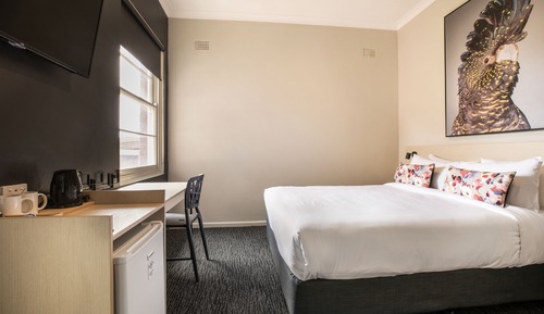 Estudio, 1 cama de matrimonio