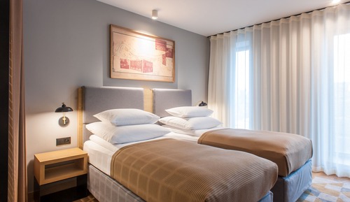 Habitación clásica con 2 camas individuales