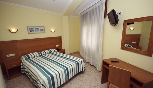 Habitación doble, vistas al mar