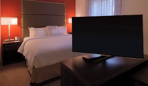 Estudio, 1 cama de matrimonio con sofá cama (Mobility/Hearing Access, Roll-In Shwr)