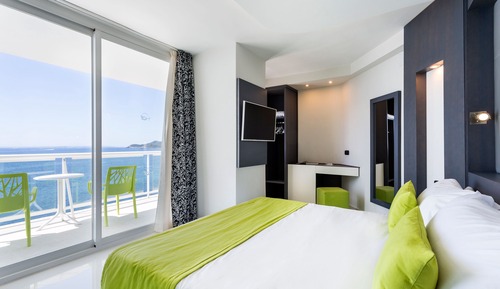 Suite estudio junior, balcón, vistas al mar (Joy)