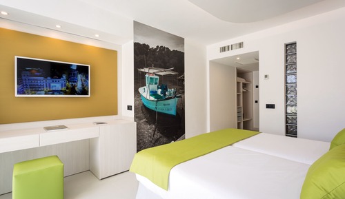 Habitación doble, terraza (Solarium)