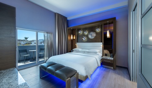 Ático ejecutivo, 1 cama de matrimonio grande con sofá cama