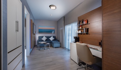 Suite Deluxe, 1 cama de matrimonio grande con sofá cama