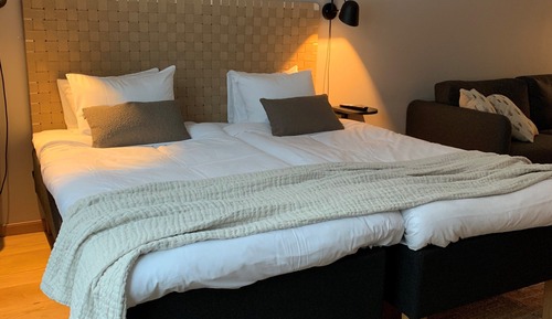 Habitación cuádruple familiar, cocina básica