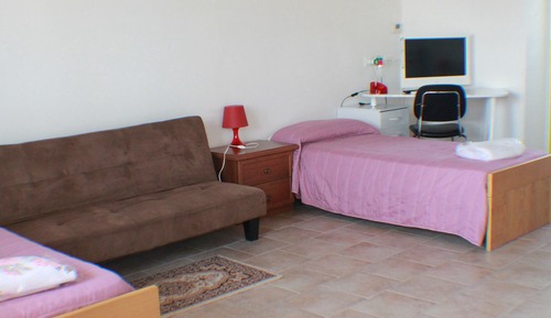 Habitación cuádruple panorámica, cocina básica (2B Angolo Sopra)