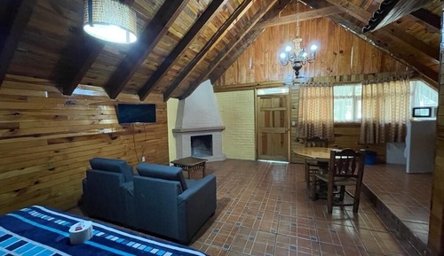 Chalet, 1 cama de matrimonio grande, chimenea