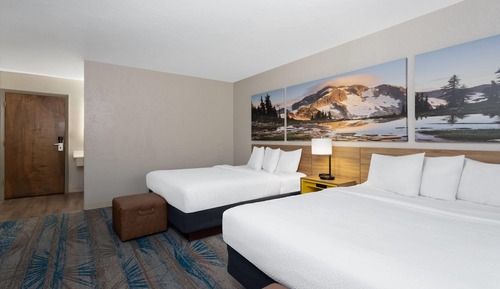 Habitación, 2 camas de matrimonio, no fumadores