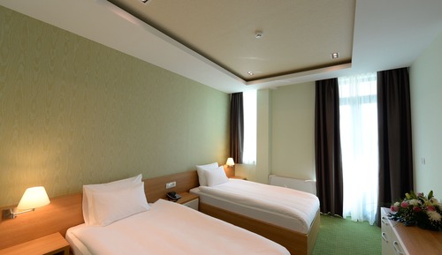 Habitación Deluxe con 2 camas individuales, 2 camas individuales, fumadores, balcón