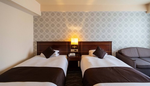 Habitación con 2 camas individuales, no fumadores, en esquina