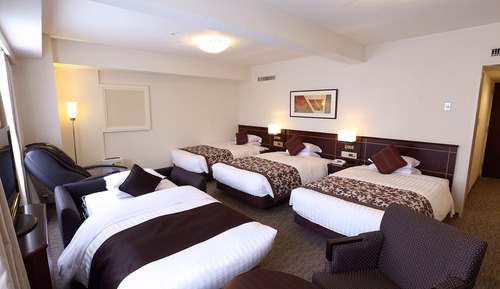 Habitación cuádruple Deluxe, no fumadores