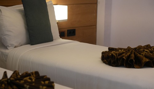 Habitación estándar con 2 camas individuales, 2 camas individuales, vistas a la ciudad