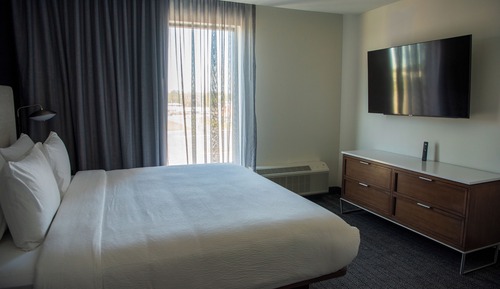 Suite, 1 cama de matrimonio grande con sofá cama