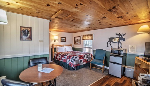 Cabaña, 1 cama de matrimonio, vistas al río