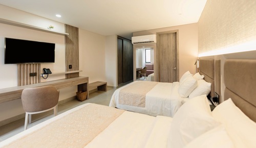 Habitación junior, cocina básica