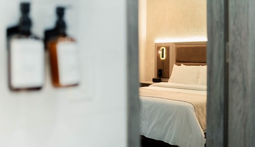 Habitación Premium, cocina básica