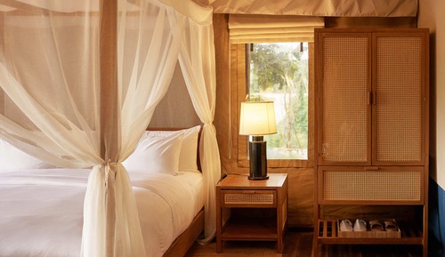 Tienda Premium, 1 cama de matrimonio grande