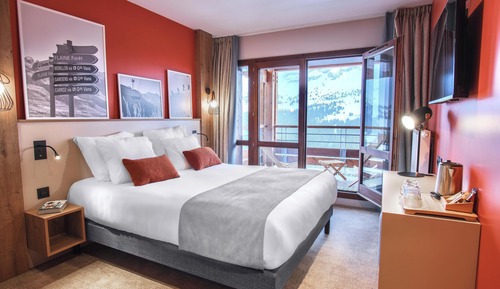 Habitación Premium, balcón, vistas a la montaña