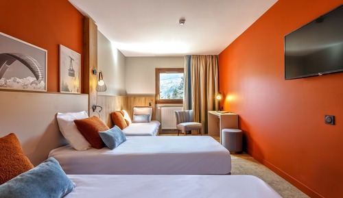 Chambre Premium, 2 chambres, balcon, vue montagne, 2 chambre