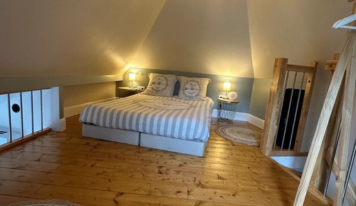 Casa superior, vistas al patio