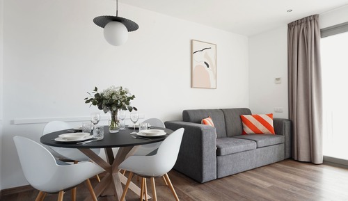 Apartamento, 1 habitación, balcón (Sofa)