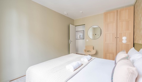 Apartamento Grand, 1 habitación, cocina básica (Le Belleville Chic)