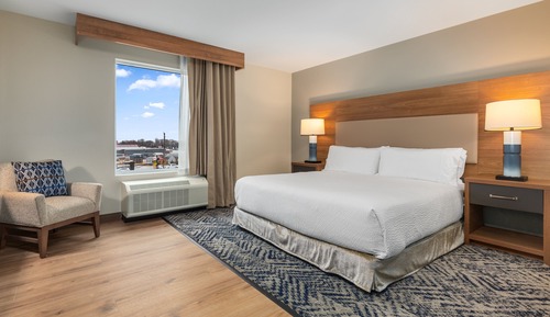 Estudio, 1 cama de matrimonio grande, accesible para personas con discapacidad