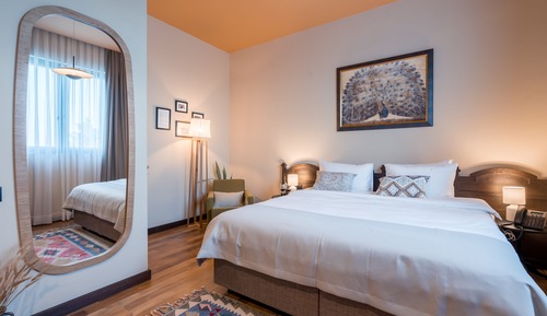 Habitación Confort con 1 cama doble o 2 individuales