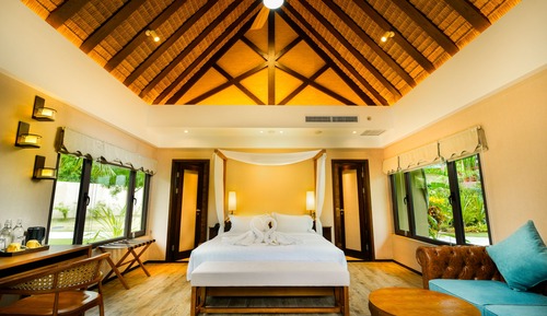 Villa Premium, 1 cama de matrimonio, no fumadores, vistas al jardín