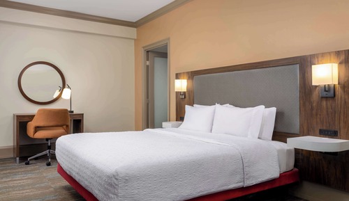 Estudio, 1 cama de matrimonio grande, accesible para personas con discapacidad (3x3 Shower)