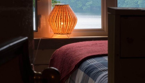 Habitación, 1 cama de matrimonio, vistas al lago