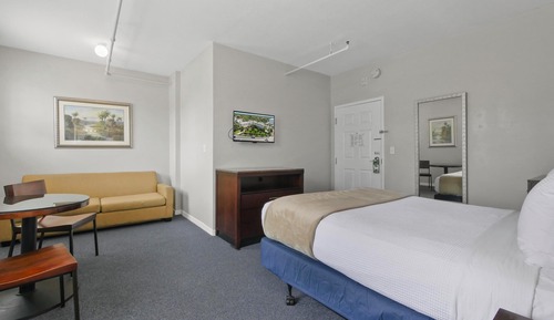 Habitación Deluxe, 1 cama de matrimonio con sofá cama