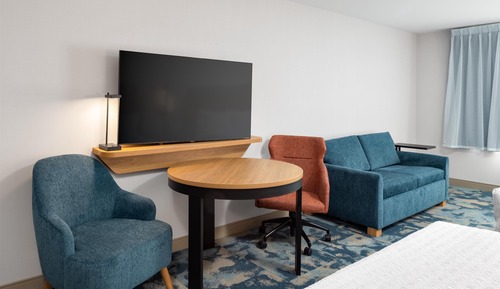 Estudio, 1 cama de matrimonio grande, accesible para personas con discapacidad, bañera