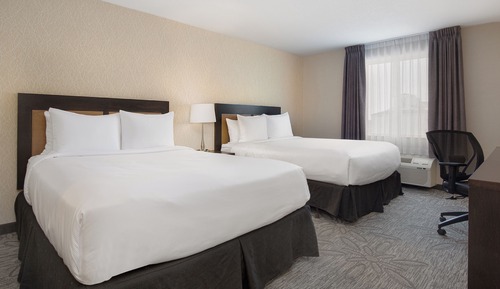 Habitación estándar, 2 camas de matrimonio, no fumadores