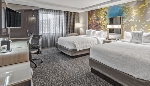 Habitación, 2 camas de matrimonio, no fumadores (Hearing Accessible)